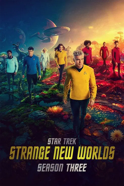 Star Trek: Strange New Worlds (Season 1 – 3) Dual Audio (DD5.1) {Hindi-English} WEB Series 720p, 1080p WEB-DL ESub [S03E10 Added!]