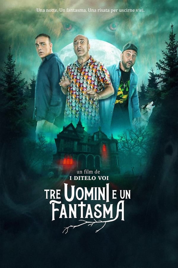 Three Man And A Ghost (2022) WEB-DL Dual Audio {Hindi-Italian} 480p [310MB] | 720p [940MB] | 1080p [2GB]