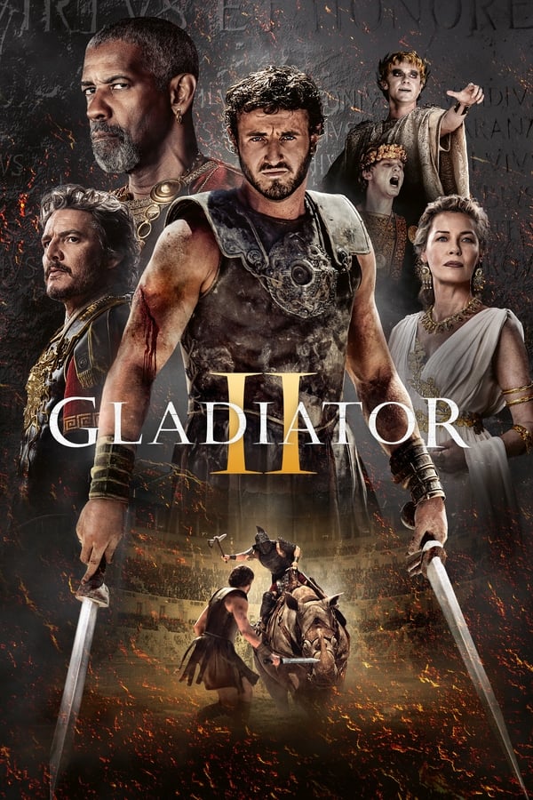 Gladiator 2 – Gladiator II (2024) Prime Video Hindi Dubbed (ORG-DD 5.1) – MulTi Audio 480p [600MB] | 720p [1.5GB] | 1080p [2.5GB] and 2160p 4K [17GB]